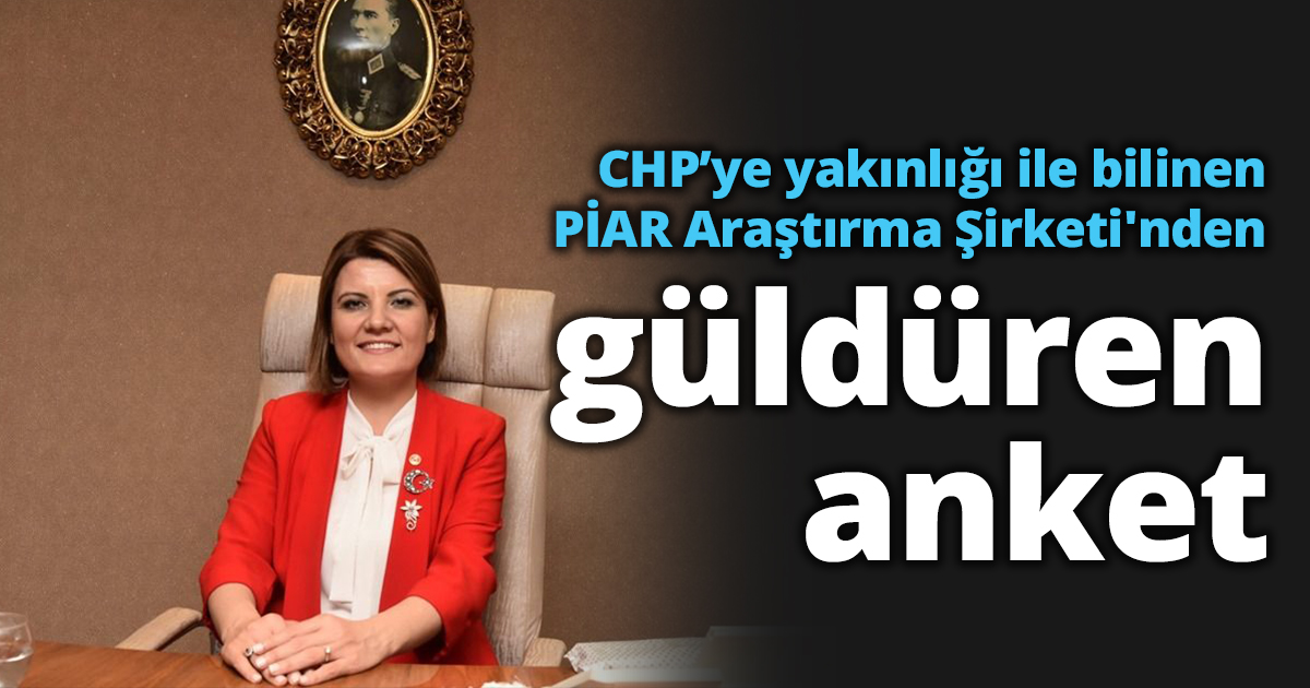 CHP’ye yakınlığı ile bilinen PİAR Araştırma Şirketi'nden güldüren ankent