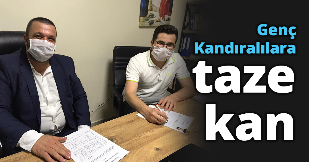 Genç Kandıralılara taze kan
