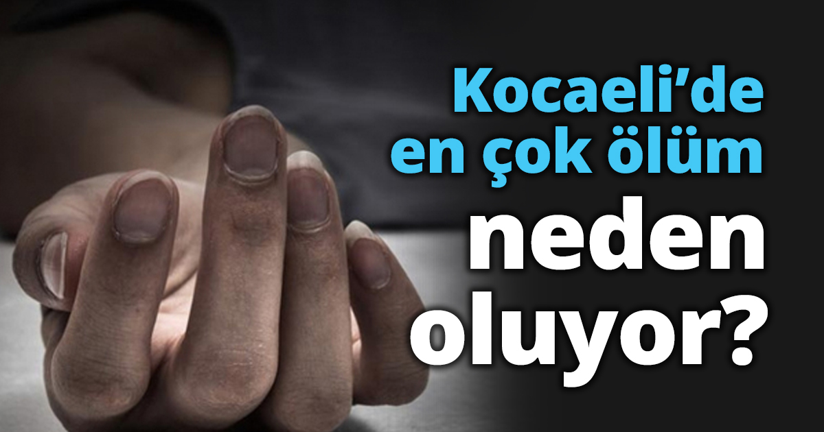Kocaeli’de en çok ölüm neden oluyor?