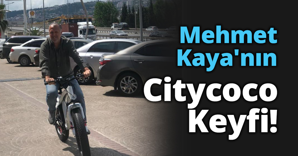 Mehmet Kaya'nın Citycoco Keyfi!