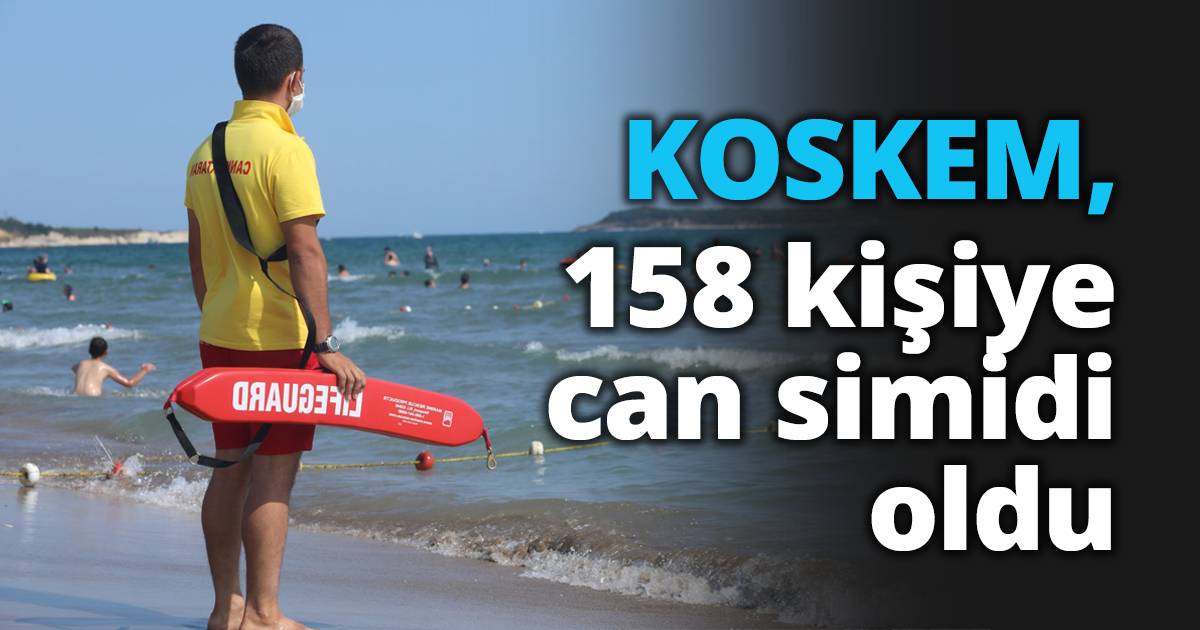 KOSKEM, 158 kişiye can simidi oldu