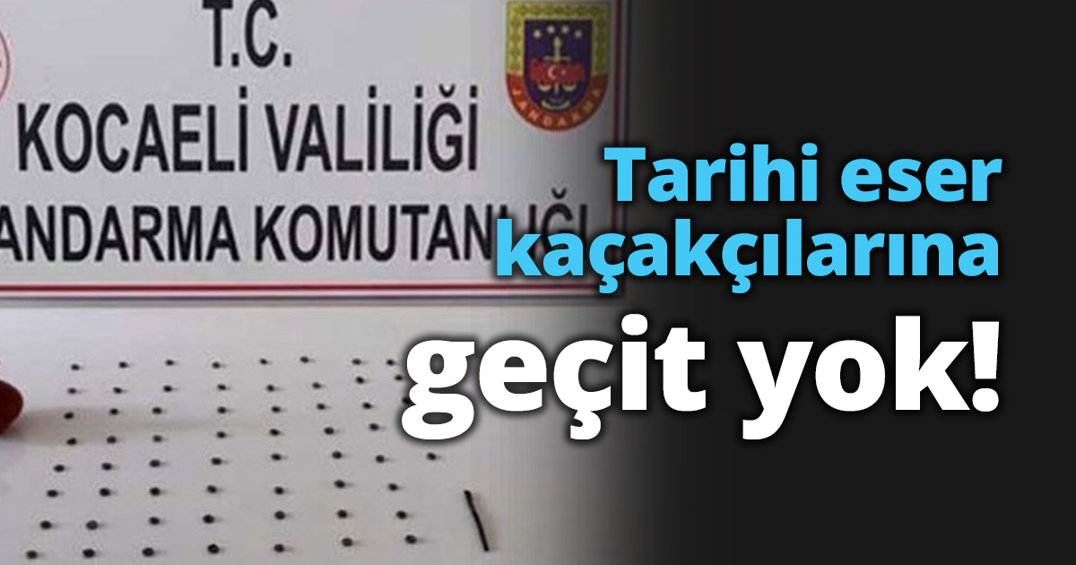 Tarihi eser kaçakçılarına geçit yok!