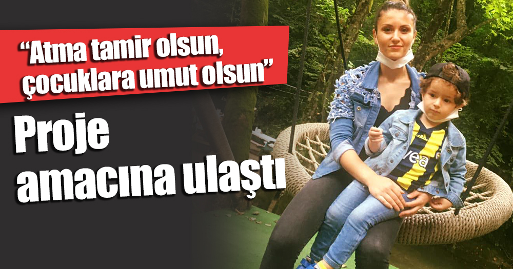 Proje amacına ulaştı