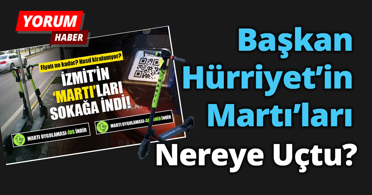 Hürriyet’in Martı’ları nereye uçtu!