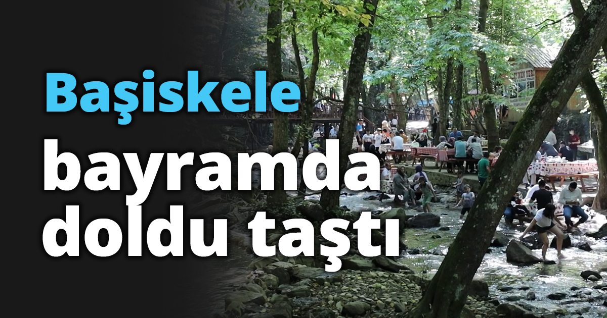 Başiskele bayramda doldu taştı