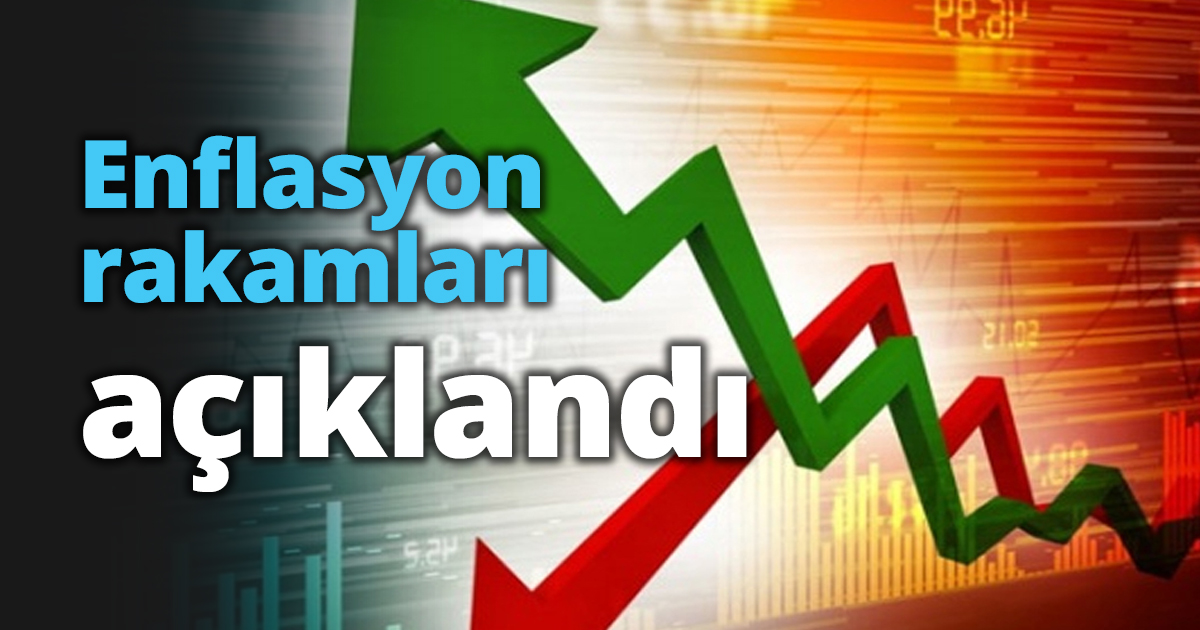 Enflasyon rakamları açıklandı