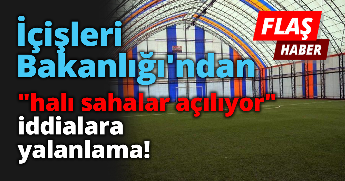 İçişleri Bakanlığı'ndan 