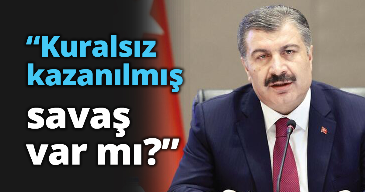“Kuralsız kazanılmış savaş var mı?”