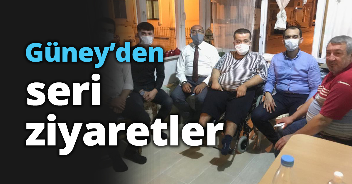 Güney’den seri ziyaretler