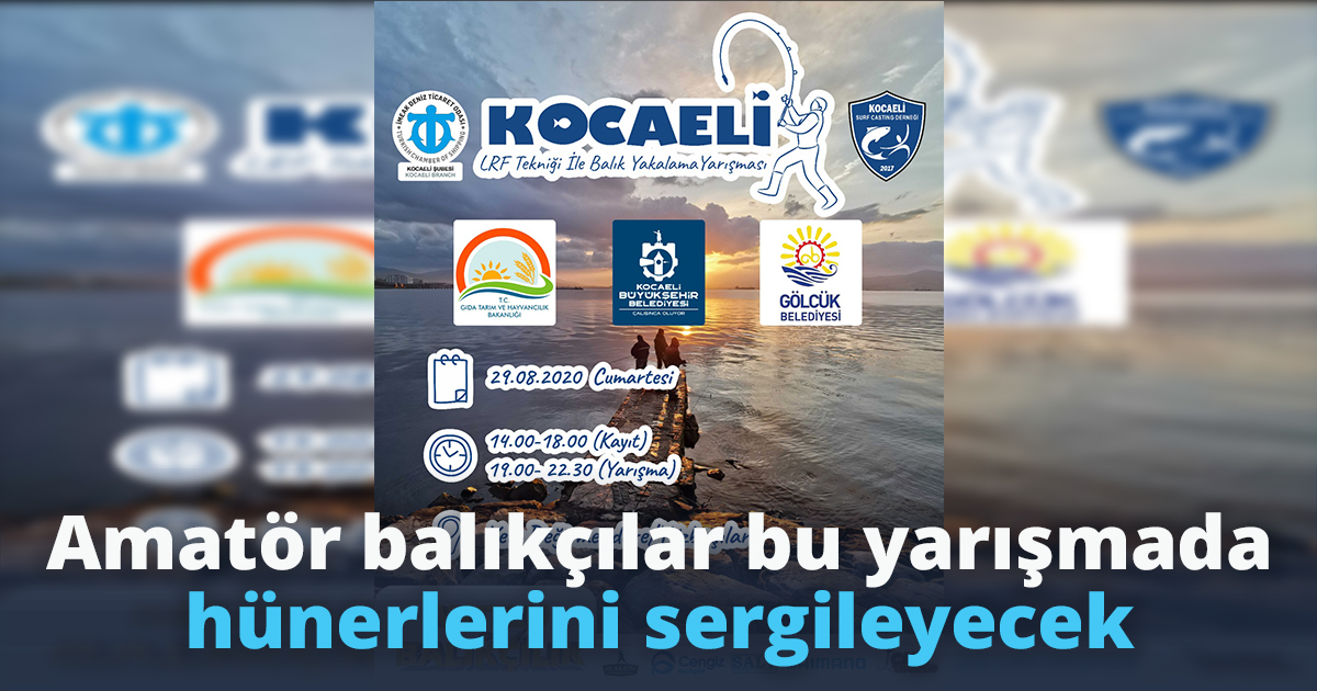 Amatör balıkçılar bu yarışmada hünerlerini sergileyecek