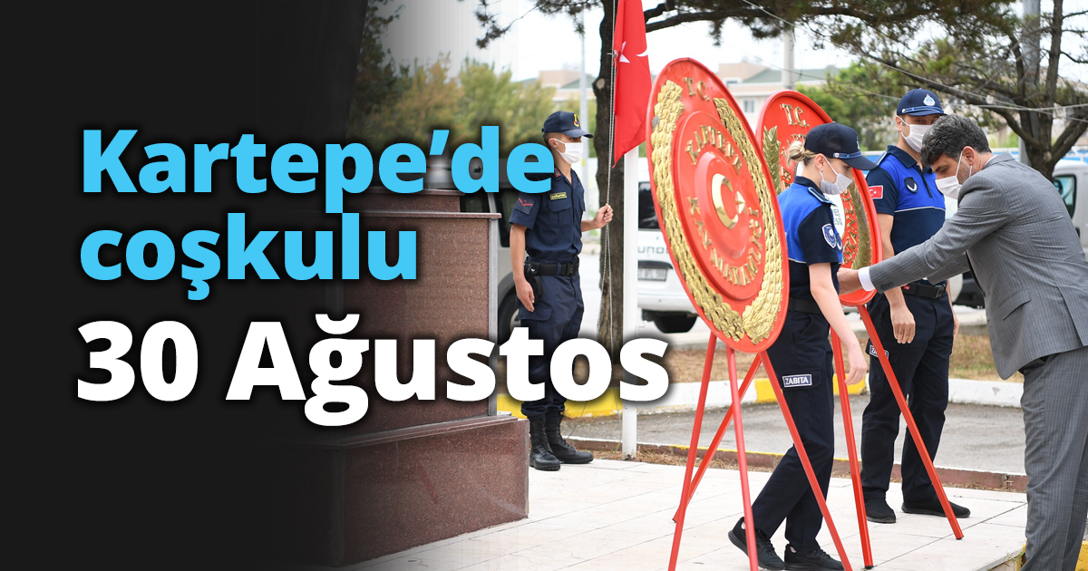 Kartepe’de coşkulu 30 Ağustos