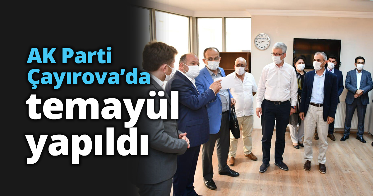 AK Parti Çayırova’da temayül yapıldı