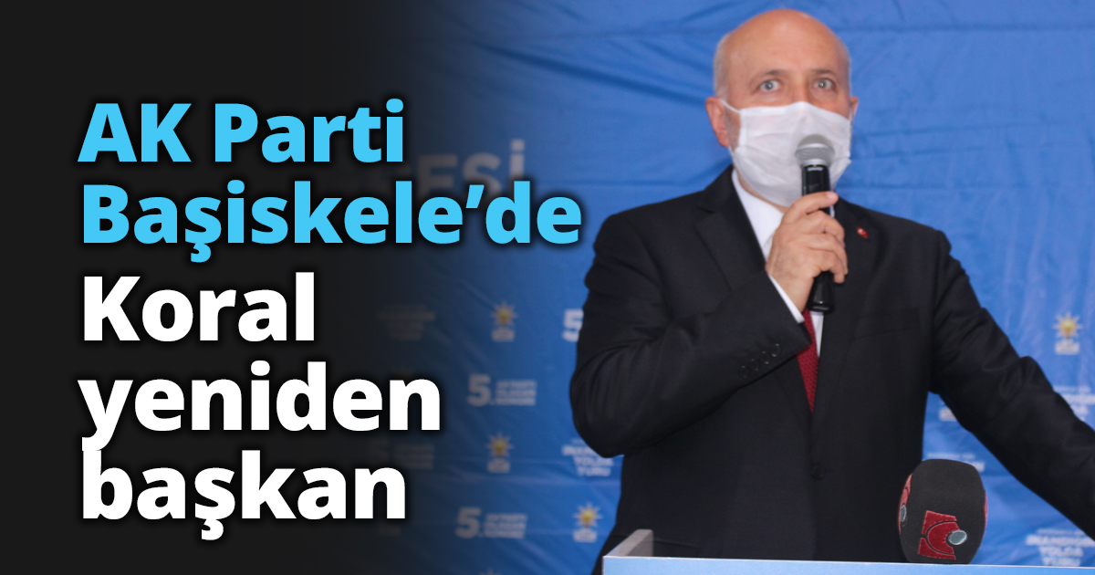 AK Parti Başiskele’de Koral yeniden başkan