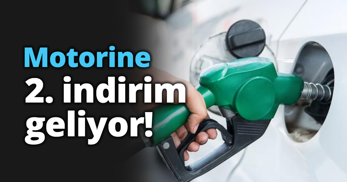 Motorine 2. indirim geliyor!