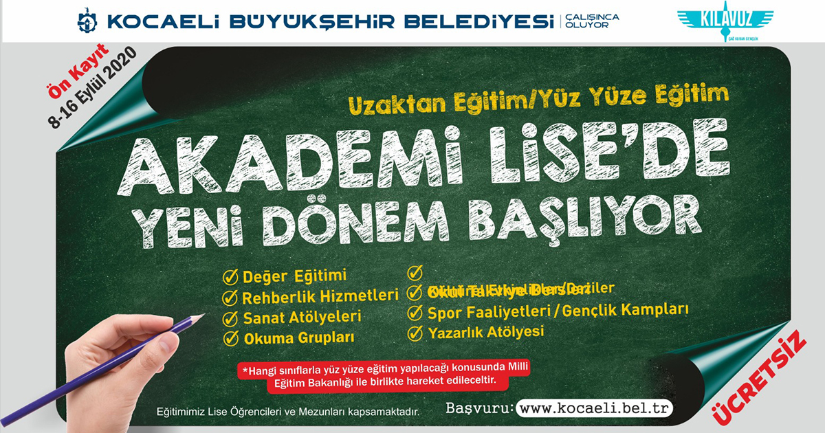 Akademi Lise’de yeni dönem kayıtları başladı