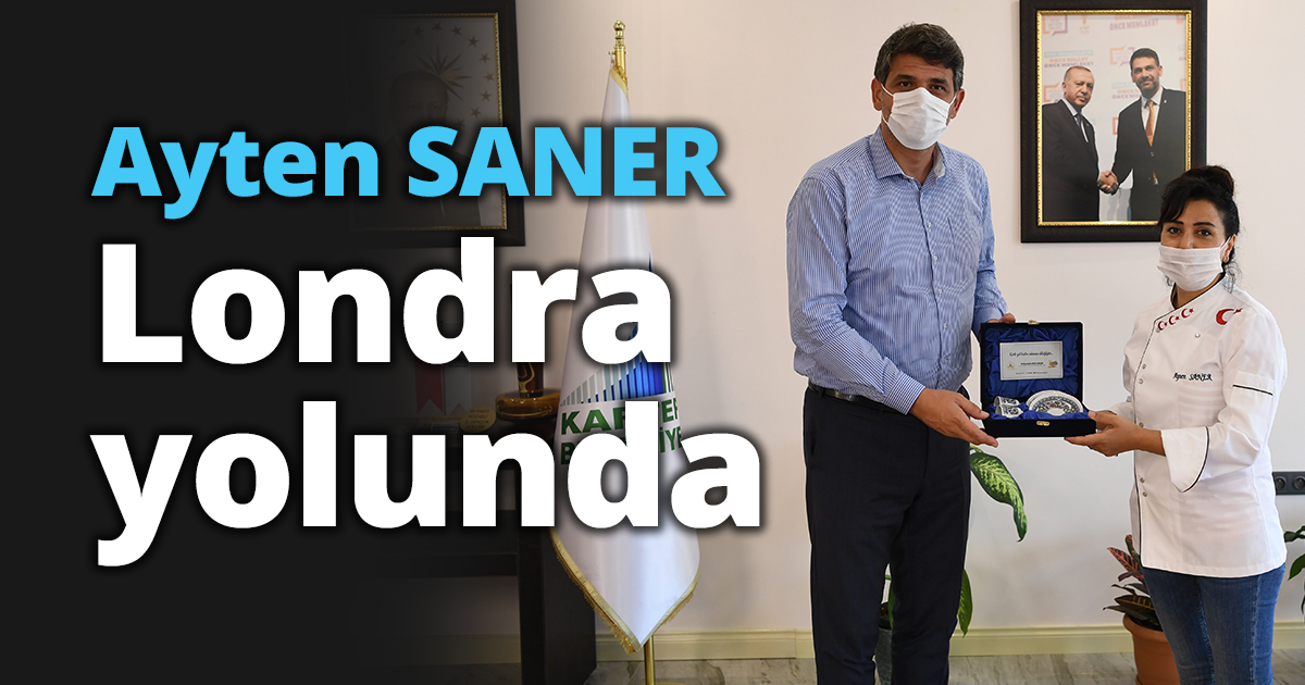 Ayten SANER Londra yolunda 