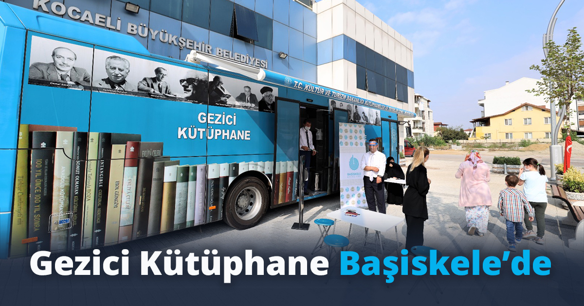 Gezici Kütüphane Başiskele’de