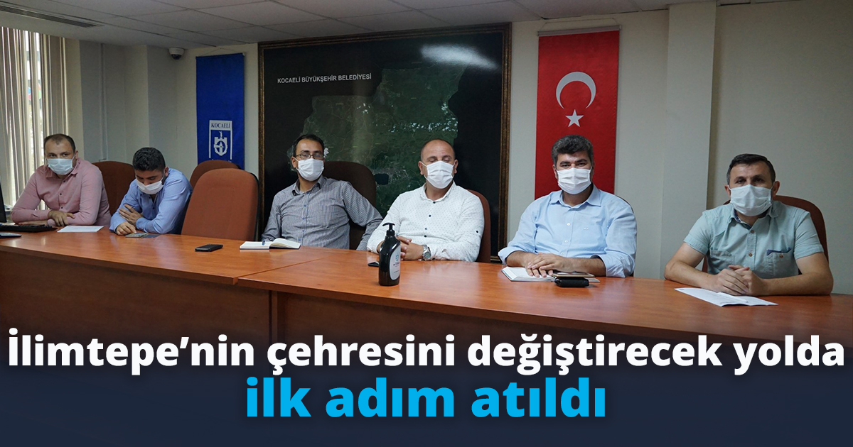 İlimtepe’nin çehresini değiştirecek yolda ilk adım atıldı