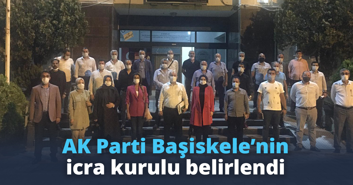 AK Parti Başiskele’nin icra kurulu belirlendi