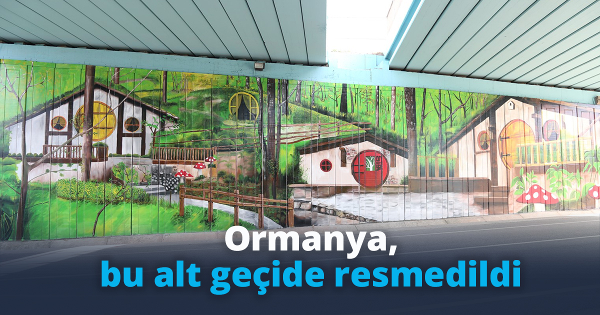 Ormanya, bu alt geçide resmedildi