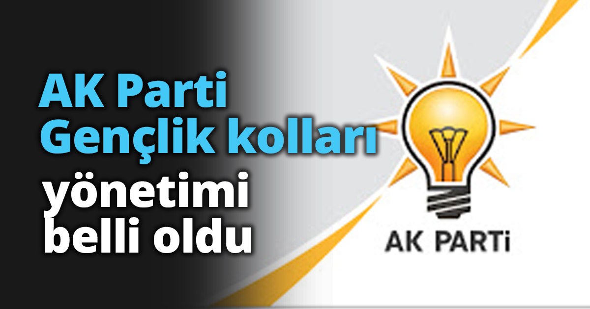 AK Parti Gençlik kolları yönetimi belli oldu