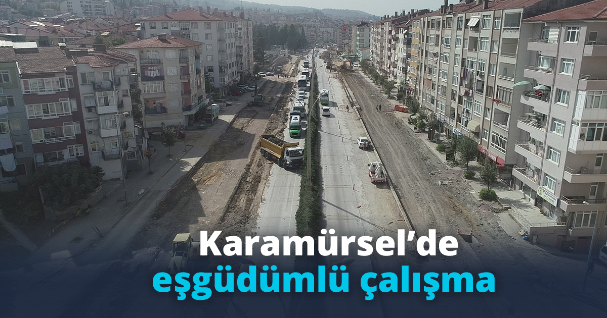Karamürsel’de eşgüdümlü çalışma