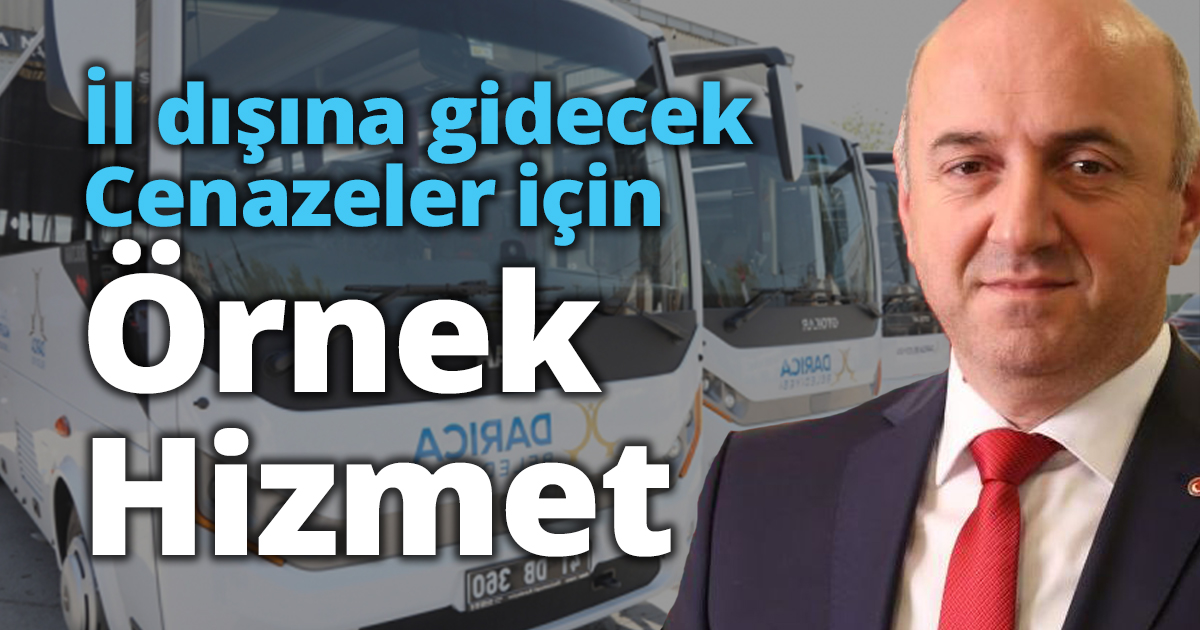 Bıyık’tan İl dışına gidecek Cenazeler için Örnek Hizmet 