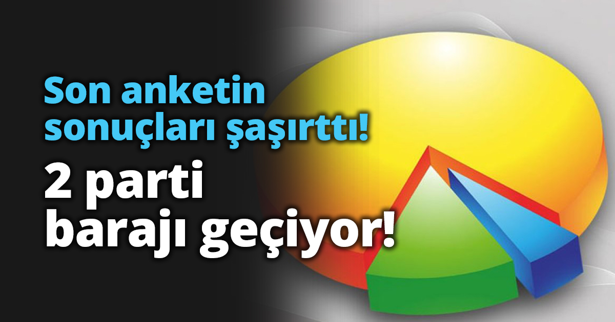 Son anketin sonuçları şaşırttı!