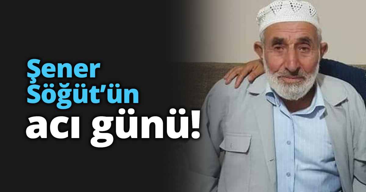 Şener Söğüt’ün acı günü!