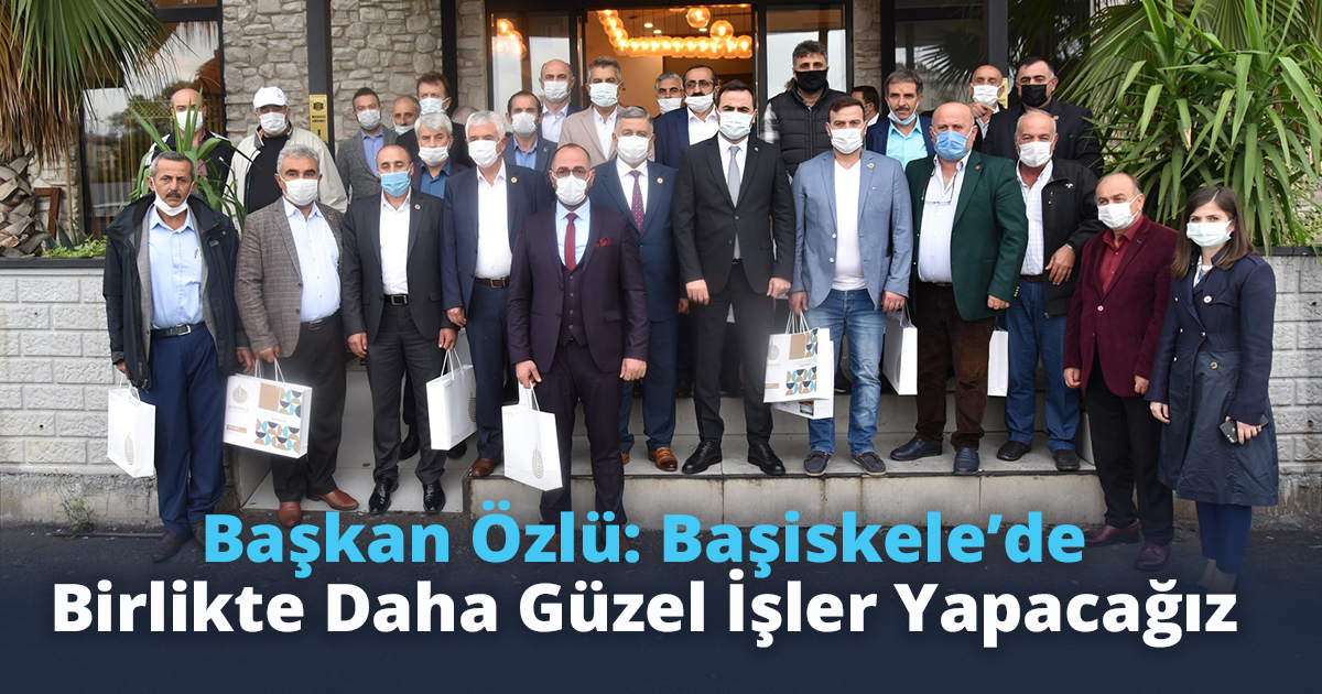 Başkan Özlü: Başiskele’de Birlikte Daha Güzel İşler Yapacağız