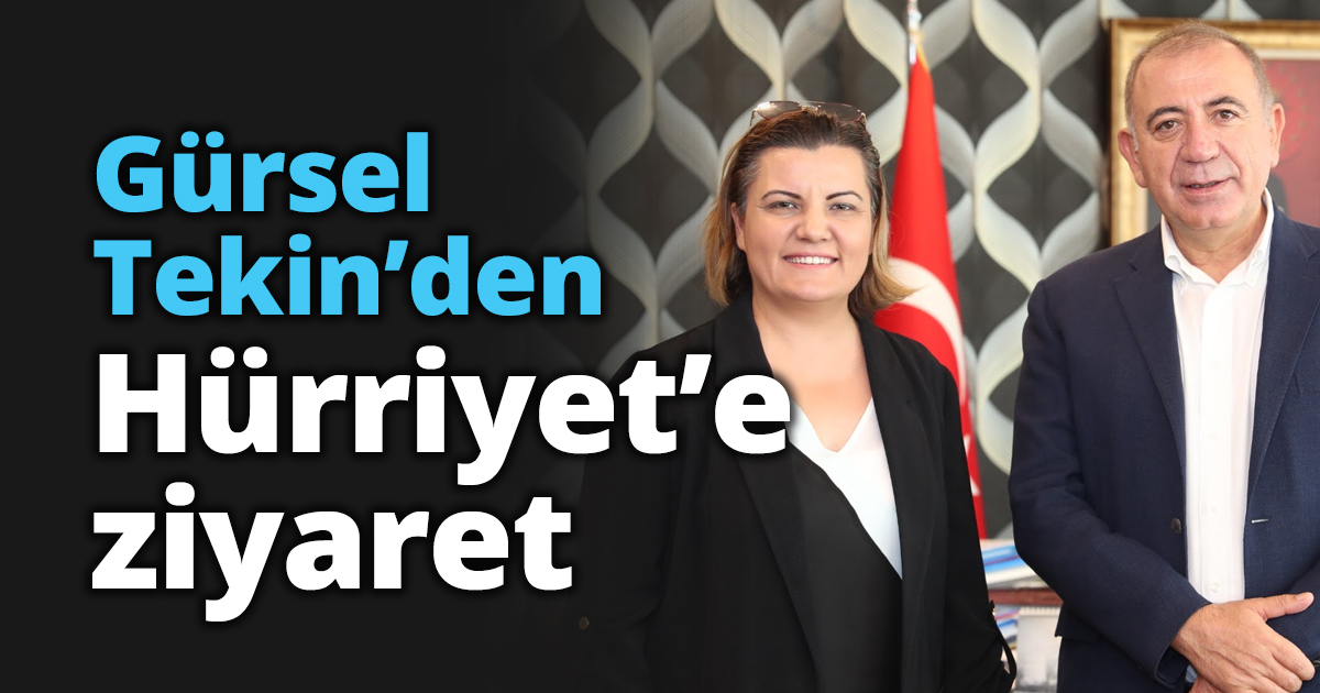 Gürsel Tekin’den Hürriyet’e ziyaret