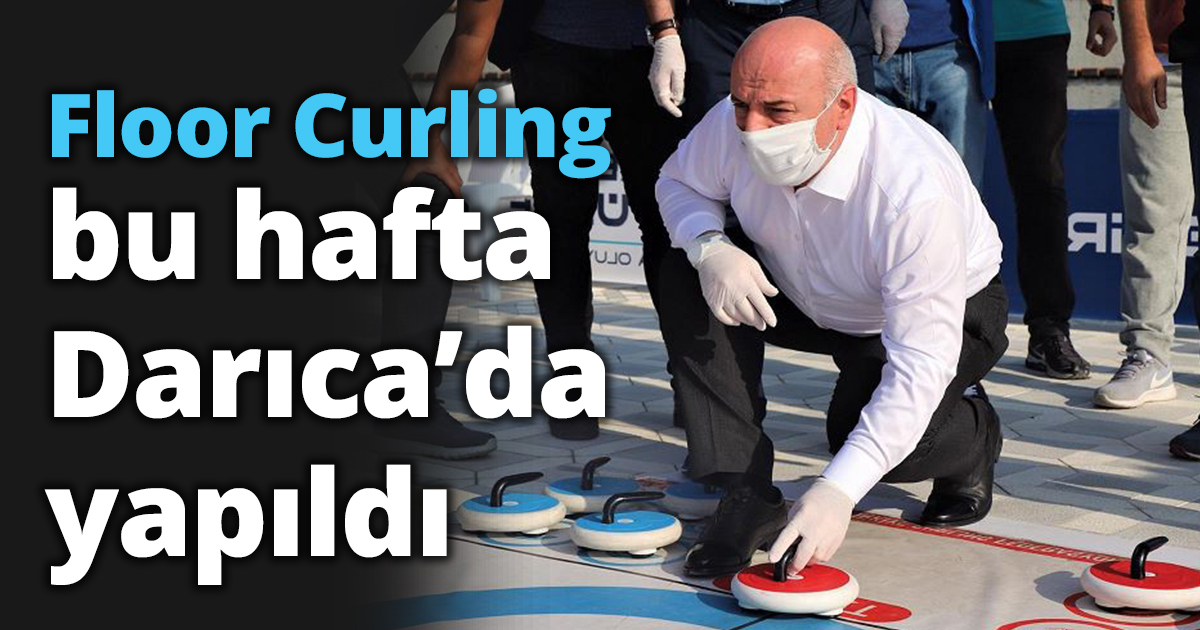 Floor Curling bu hafta Darıca’da yapıldı