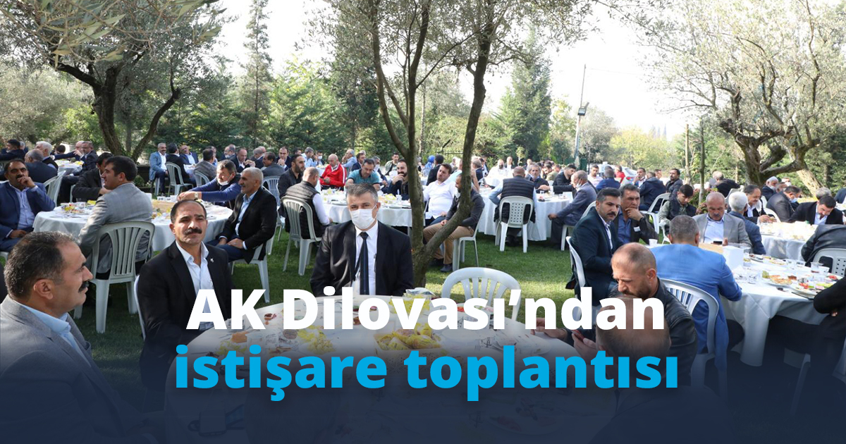 AK Dilovası’ndan istişare toplantısı