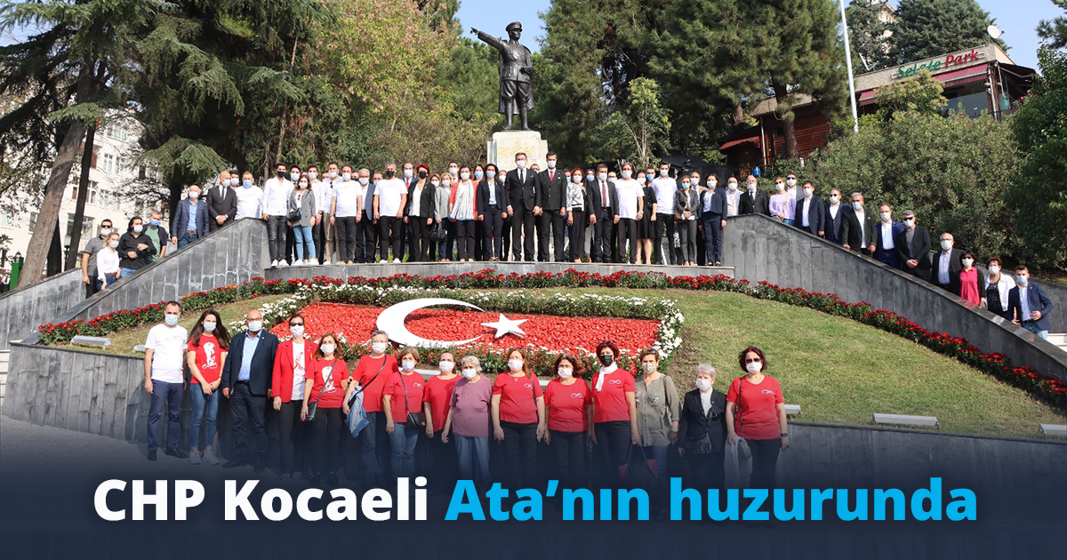 CHP Kocaeli Ata’nın huzurunda