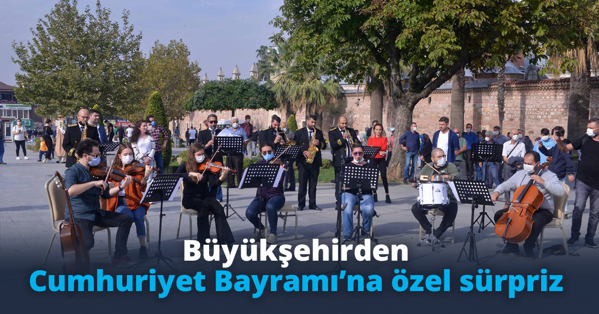 Büyükşehirden Cumhuriyet Bayramı’na özel sürpriz