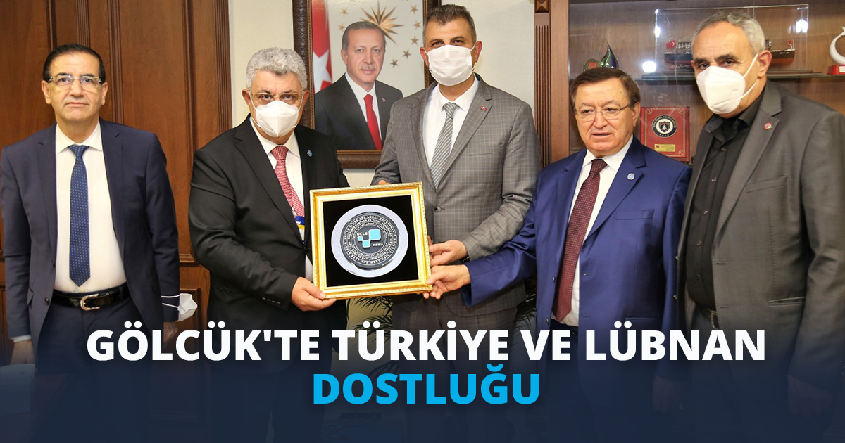 GÖLCÜK'TE TÜRKİYE VE LÜBNAN DOSTLUĞU
