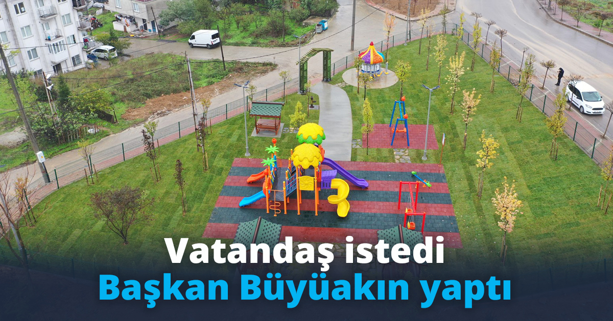 Çayırova’da vatandaşın talebi  yerine getirildi