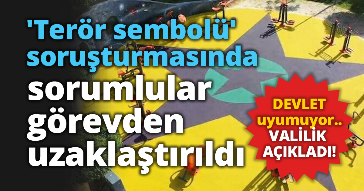 'Terör sembolü' soruşturmasında  Başkan yardımcısı ve müdür görevden uzaklaştırıldı