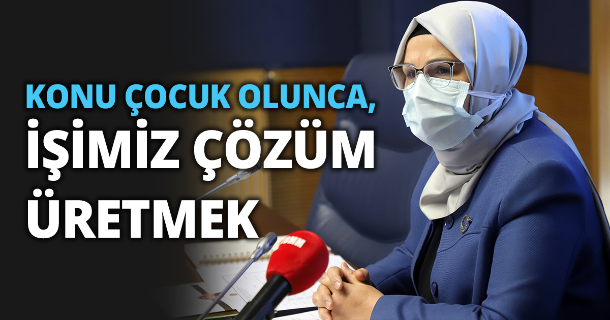 KATIRCIOĞLU; “KONU ÇOCUK OLUNCA, İŞİMİZ ÇÖZÜM ÜRETMEK”