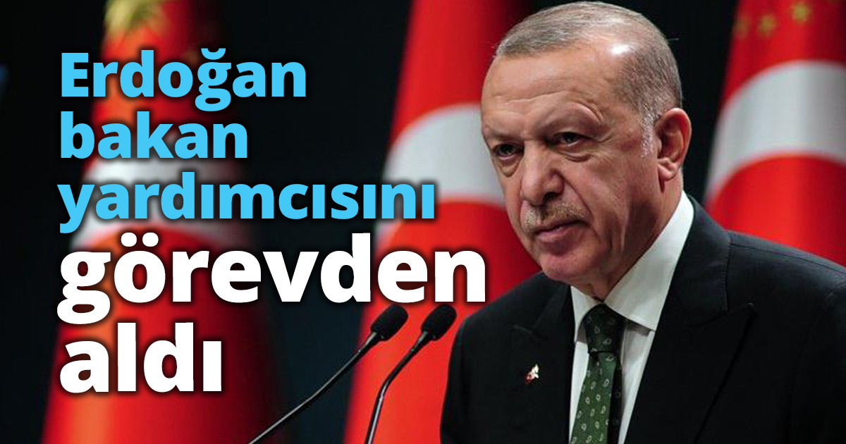Erdoğan bakan yardımcısını görevden aldı