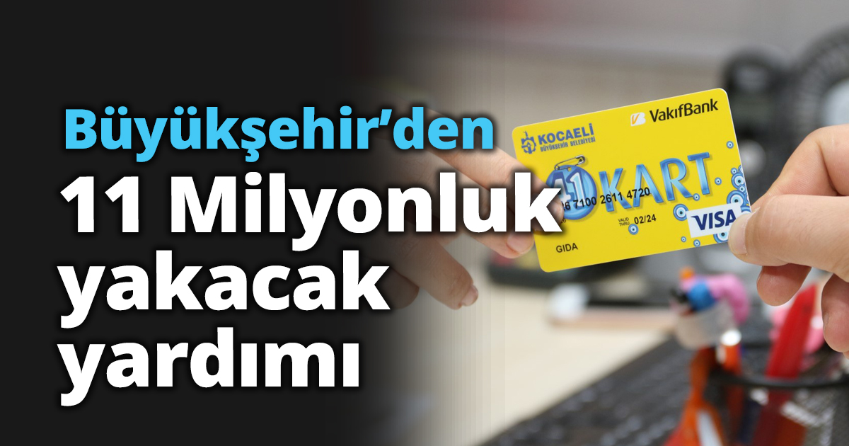 Büyükşehir’den 11 Milyonluk yakacak yardımı