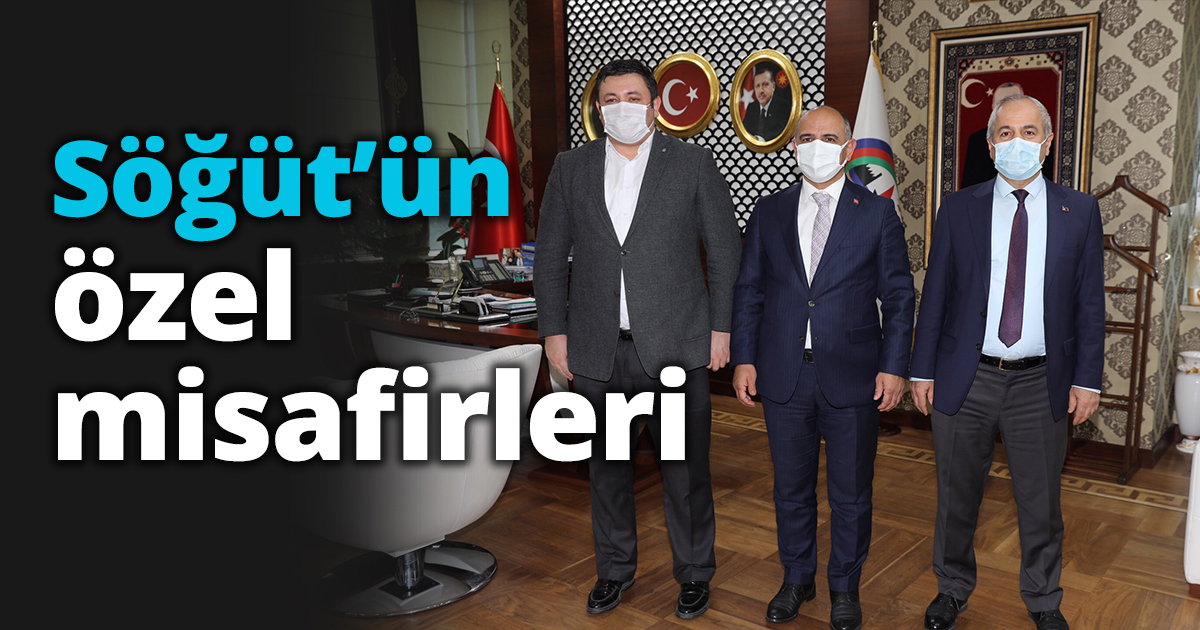Başkan Söğüt, mevkidaşını ağırladı