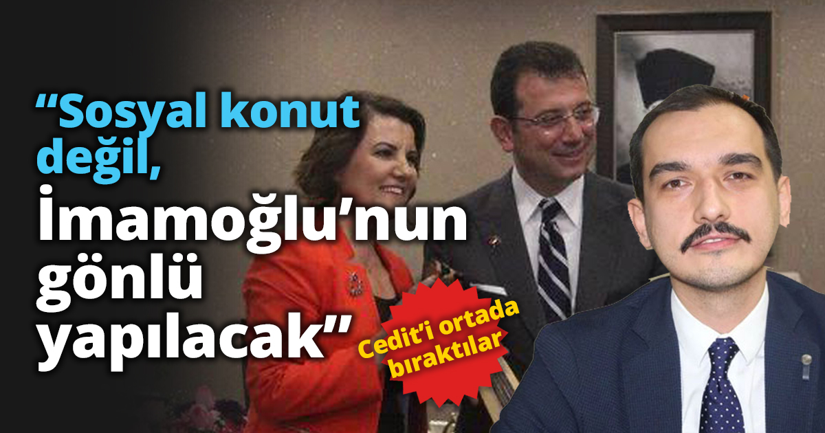 “Sosyal konut değil, İmamoğlu’nun gönlü yapılacak”