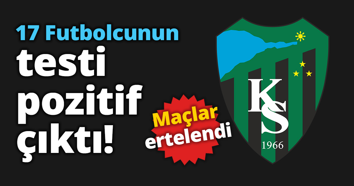 17 Futbolcunun testi pozitif çıktı! Maçlar ertelendi