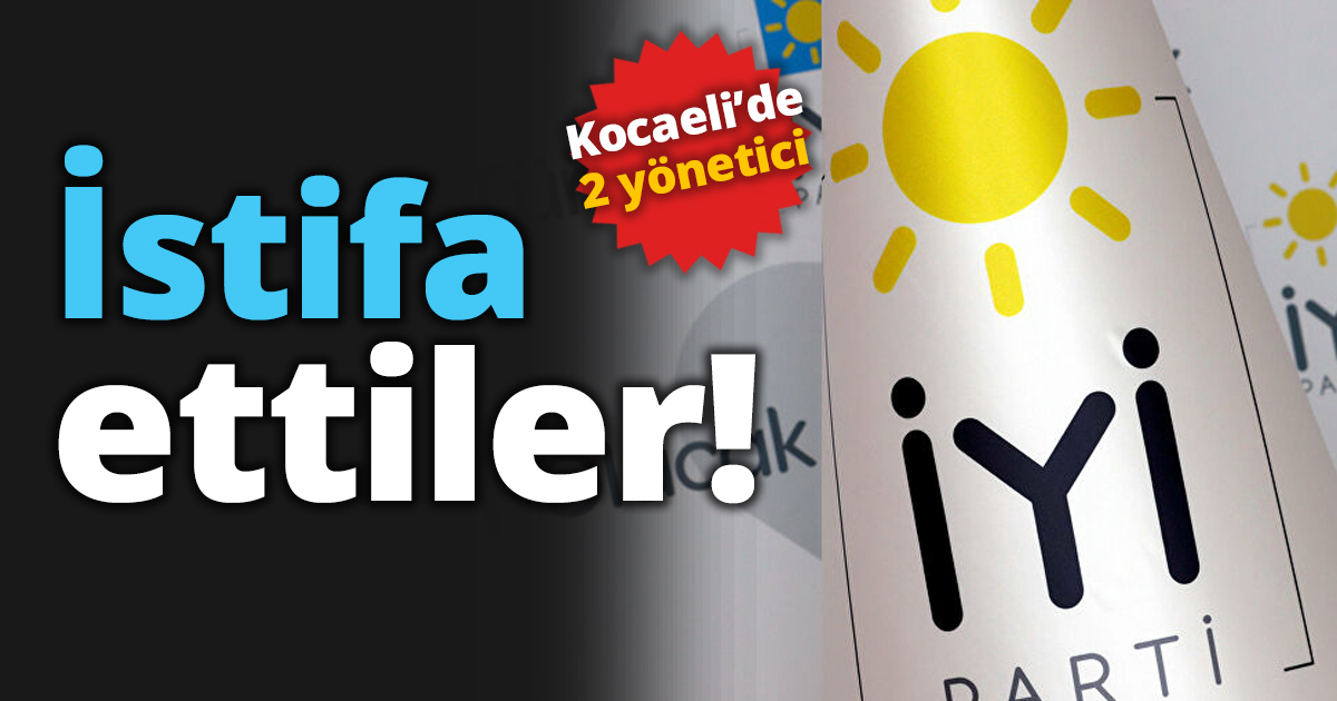 İstifa ettiler!