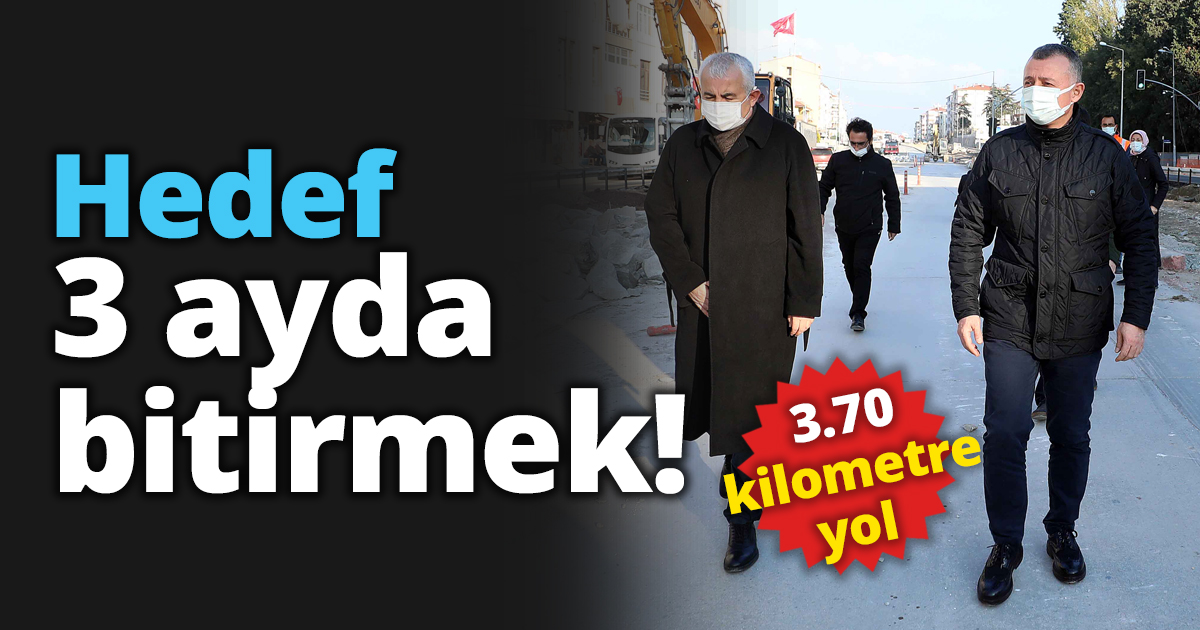 Hedef 3 ayda bitirmek!