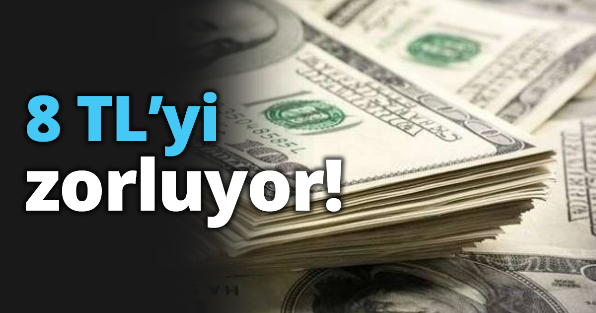 8 TL’yi zorluyor!