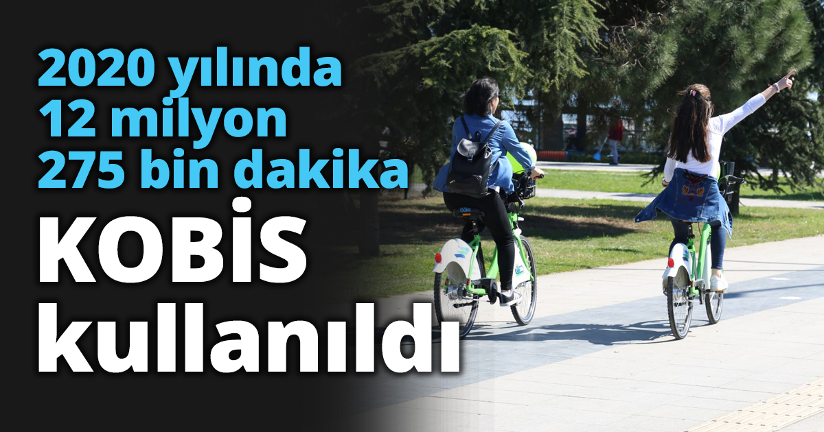 2020 yılında 12 milyon 275 bin dakika KOBİS kullanıldı