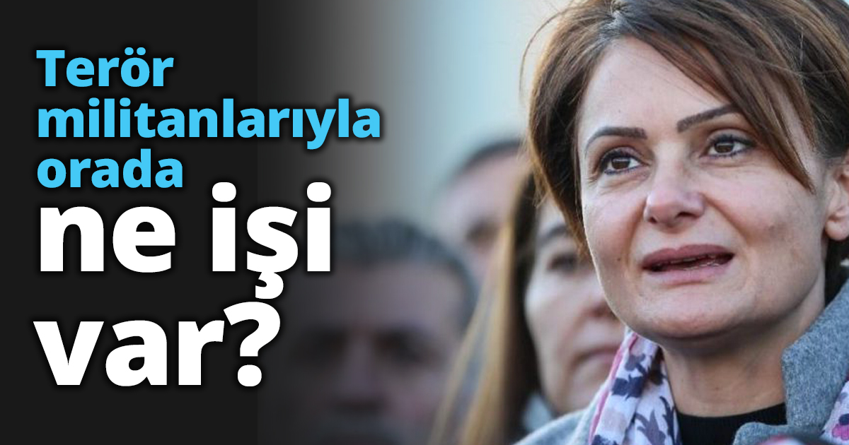 Terör militanlarıyla orada ne işi var?