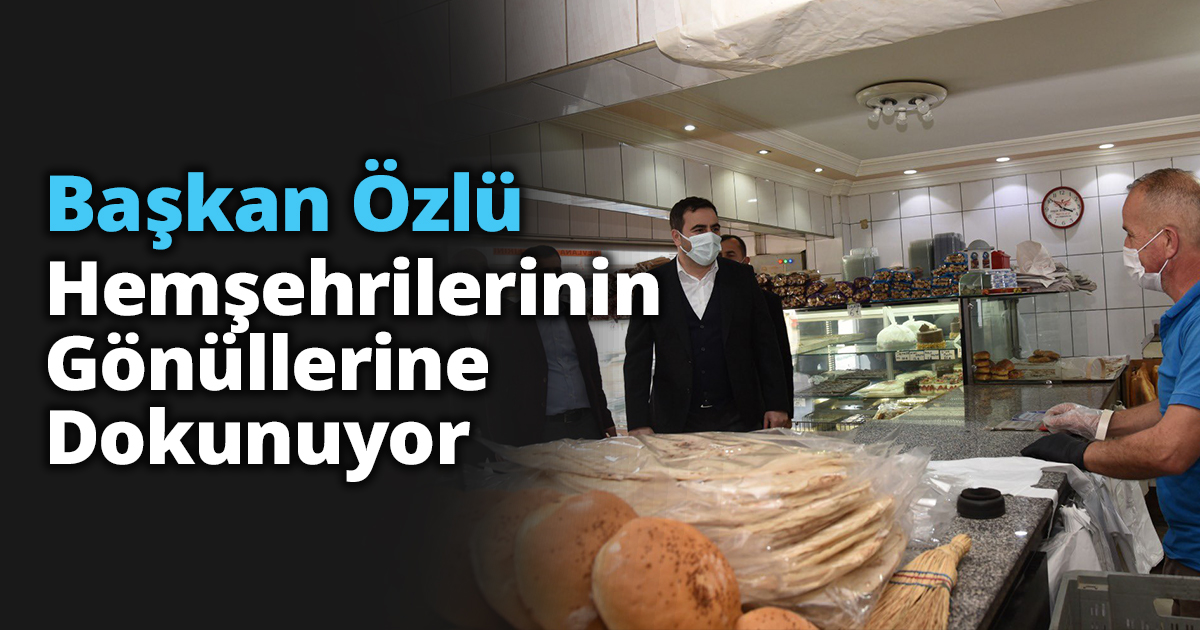 Başkan Özlü Hemşehrilerinin Gönüllerine Dokunuyor